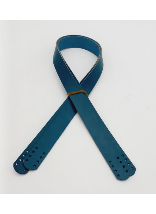 Çanta Aksesuar Turkuaz Renk Gerçek Deri 70X2.3 Cm Çift Sap Çanta Aksesuar Turkuaz Renk Gerçek Deri 70X2.3 Cm Çift Sap