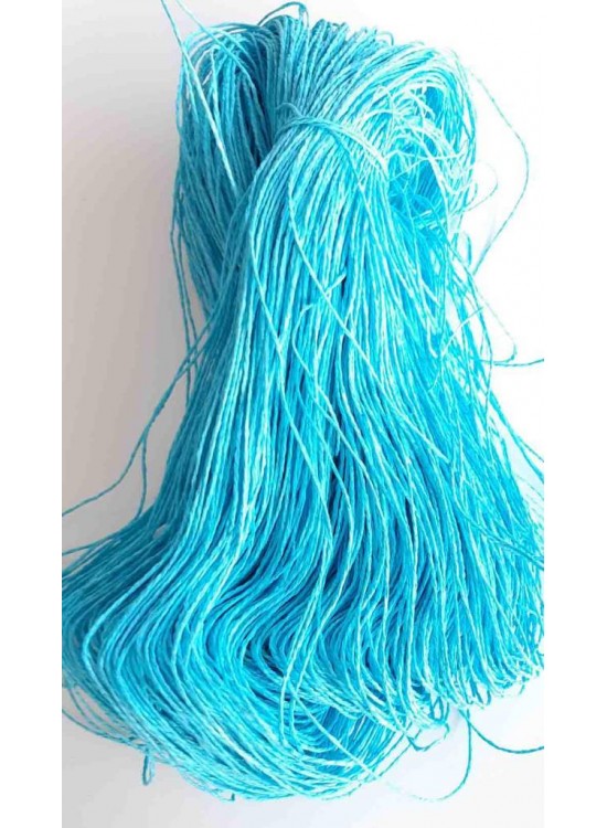 Çanta Aksesuar Turkuaz Renk Kağıt İp 250 Gr