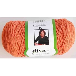 Çanta Aksesuar Turuncu Renk, İnce  Pamuk Makrome