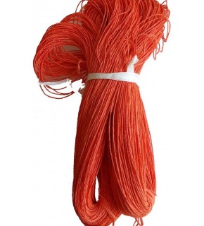 Çanta Aksesuar Turuncu Renk Kağıt İp 250 Gr