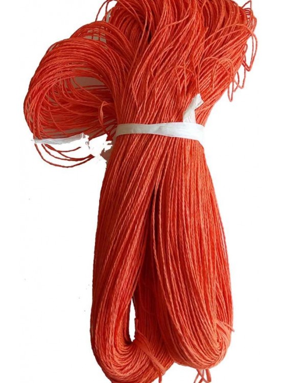 Çanta Aksesuar Turuncu Renk Kağıt İp 300 Gr