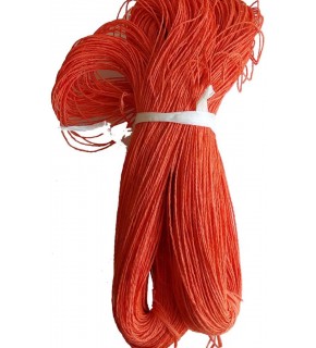 Çanta Aksesuar Turuncu Renk Kağıt İp 400 Gr