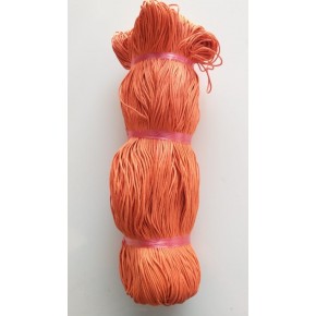 Çanta Aksesuar Turuncu Renk Mumlu Koton İp