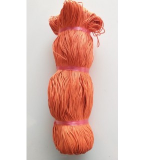 Çanta Aksesuar Turuncu Renk Mumlu Koton İp