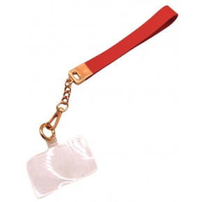 Çanta Aksesuar Turuncu Renk  Telefon Bilek Askısı, Telefon Zinciri, Telefon Askısı, Tüm Telefon Kılıfları İçin Uygundur