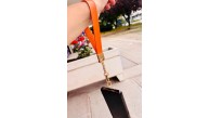 Çanta Aksesuar Turuncu Renk  Telefon Bilek Askısı, Telefon Zinciri, Telefon Askısı, Tüm Telefon Kılıfları İçin Uygundur