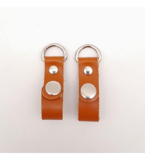 Çanta Aksesuar Turuncu Taba Gerçek Deri Çıtçıtlı Sapucu Böce Gümüş Metalli