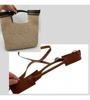 Çanta Aksesuar Tutma Saplı Model Çanta Yapım Aparatı Taba Renk Light Gold Metalli