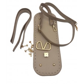 Çanta Aksesuar V Marka Çanta Yapım Seti Bej Renk