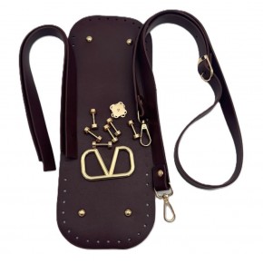 Çanta Aksesuar V Marka Çanta Yapım Seti Bordo Renk