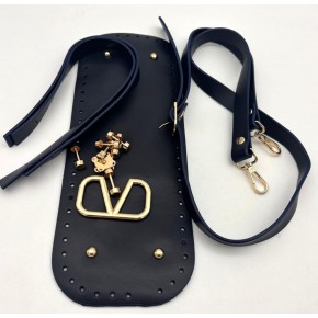 Çanta Aksesuar V Marka Çanta Yapım Seti Lacivert Renk