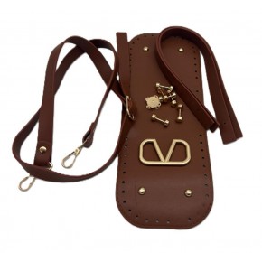 Çanta Aksesuar V Marka Çanta Yapım Seti Taba Renk