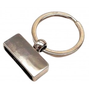 Çanta Aksesuar Vidalı Anahtarlık Aparatı Gümüş Renk