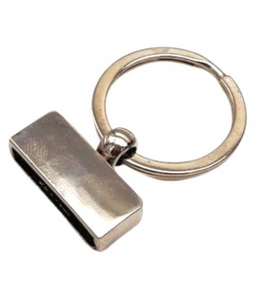 Çanta Aksesuar Vidalı Anahtarlık Aparatı Gümüş Renk