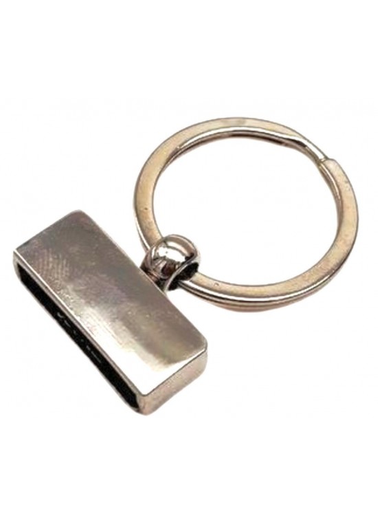 Çanta Aksesuar Vidalı Anahtarlık Aparatı Gümüş Renk