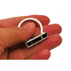 Çanta Aksesuar Vidalı Anahtarlık Aparatı Gümüş Renk