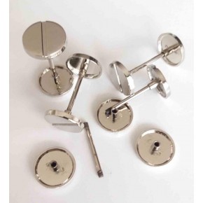 Çanta Aksesuar Vidalı Böce Gümüş Renk 3.5 Cm Örgü Çanta İçin