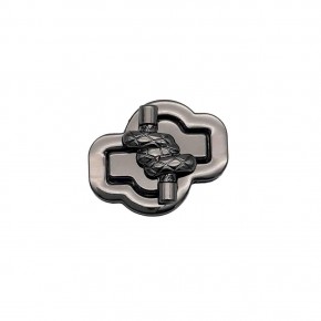 Çanta Aksesuar Vidalı Çanta Kilidi Düğüm Model Füme Renk