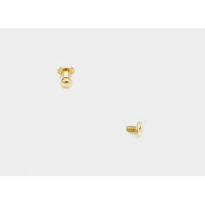 Çanta Aksesuar Vidalı Trok Rivet Light Gold Renk 1 Adet