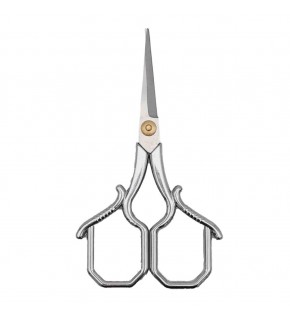 Çanta Aksesuar Vintage Makas 10 Cm Gümüş