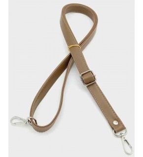 Çanta Aksesuar Vizon 125X2 Cm Çanta Sapı Sürgütlü Gümüş Metal