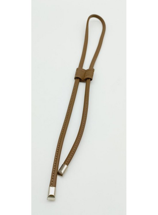 Çanta Aksesuar Vizon Suni Deri Dikişli Büzgü Gümüş Metalli