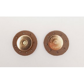 Çanta Aksesuar Vizon Suni Derili Mıknatıslı Çıtçıt Light Gold Metalli