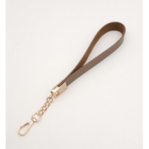 Çanta Aksesuar Vizon Tek Kat Suni Deri Zincirli Elcik Light Gold Metal