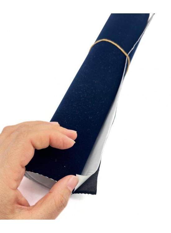 Çanta Aksesuar Yapışkanlı Lacivert Renk Nubuk Kumaş, Abiye Çanta Kalıp Astarı Çanta Aksesuar Yapışkanlı Lacivert Renk Nubuk Kumaş, Abiye Çanta Kalıp Astarı