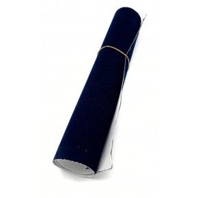 Çanta Aksesuar Yapışkanlı Lacivert Renk Nubuk Kumaş, Abiye Çanta  Kalıp Astarı