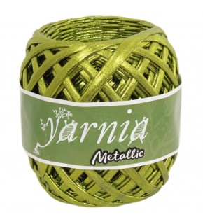 Çanta Aksesuar Yarnia Metalik İp Limon Yeşili Renk