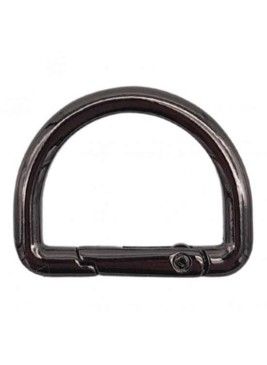 Çanta Aksesuar Yaylı D Halka Füme Renk 1 Adet