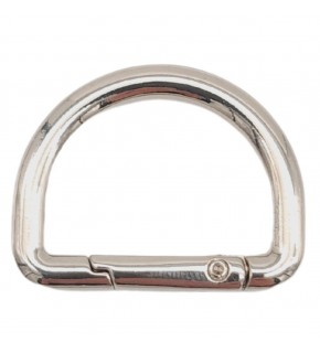 Çanta Aksesuar Yaylı D Halka Gümüş Renk 1 Adet