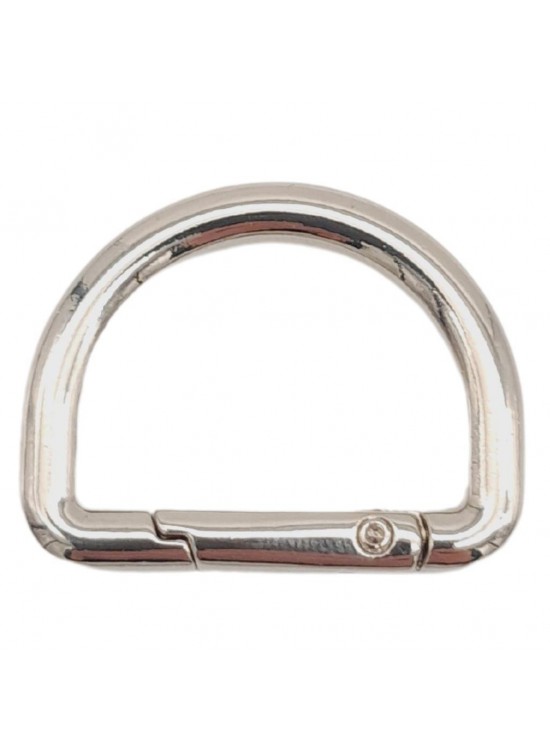 Çanta Aksesuar Yaylı D Halka Gümüş Renk 1 Adet