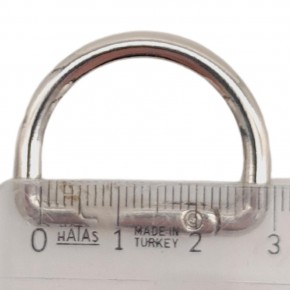 Çanta Aksesuar Yaylı D Halka Gümüş Renk 1 Adet