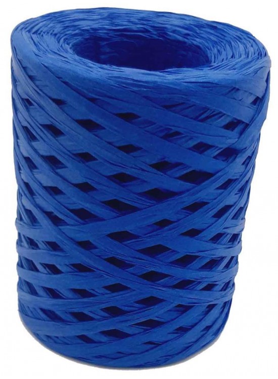 Çanta Aksesuar Yeni İthal Rafya İp 100 Gr Saks Mavi (G88)