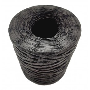 Çanta Aksesuar Yeni İthal Rafya İp 200gr (Siyah Renk)