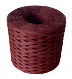 Çanta Aksesuar Yeni İthal Rafya İp (Bordo Renk)