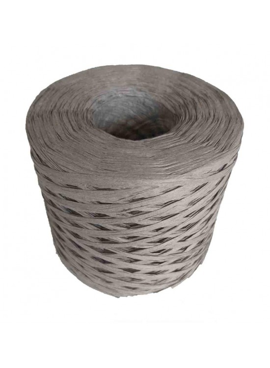 Çanta Aksesuar Yeni İthal Rafya İp Gri