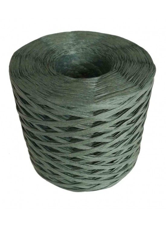 Çanta Aksesuar Yeni İthal Rafya İp Koyu Yeşil