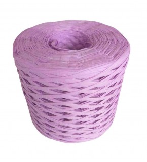 Çanta Aksesuar Yeni İthal Rafya İp Lila