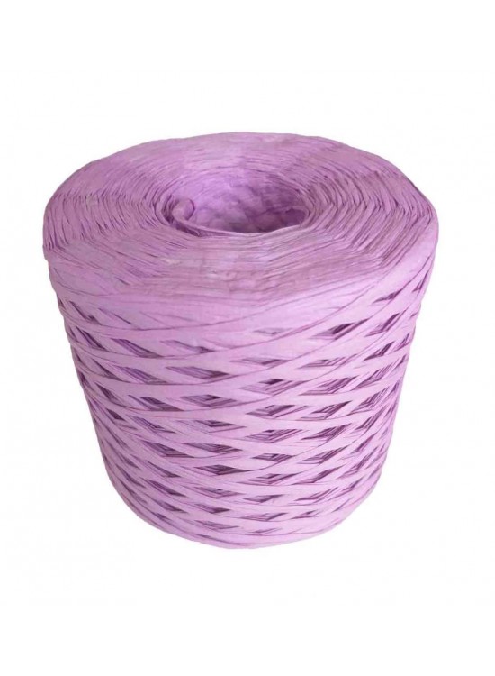 Çanta Aksesuar Yeni İthal Rafya İp Lila