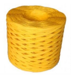 Çanta Aksesuar Yeni İthal Rafya İp (Sarı Renk)