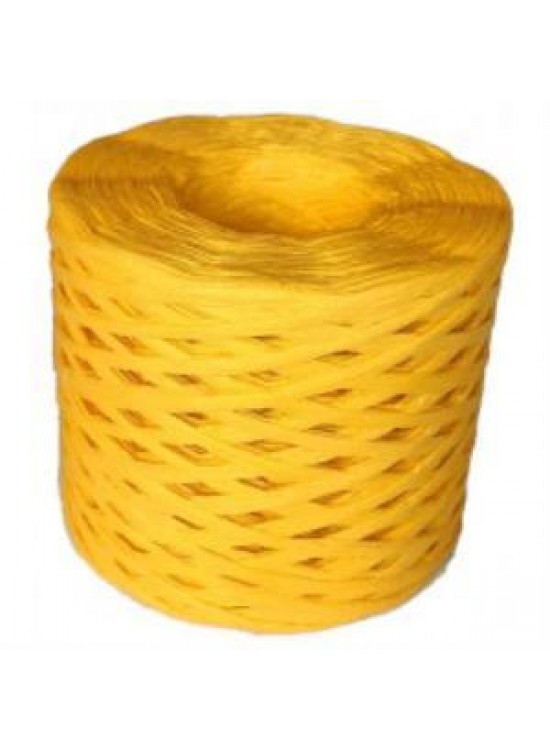 Çanta Aksesuar Yeni İthal Rafya İp (Sarı Renk)