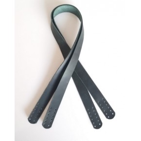 Çanta Aksesuar Yeşil Crazy Oil Renk Gerçek Deri 70X2.3 Cm Çift Sap