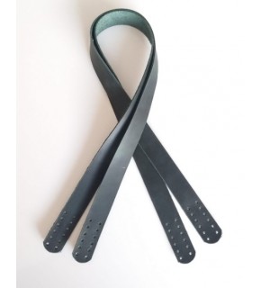 Çanta Aksesuar Yeşil Crazy Oil Renk Gerçek Deri 70X2.3 Cm Çift Sap