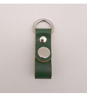 Çanta Aksesuar Yeşil Gerçek Deri Çıtçıtlı Sapucu Böce Gümüş Metalli 1 Adet