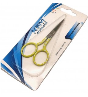 Çanta Aksesuar Yeşil Puantiyeli Makas 9 cm