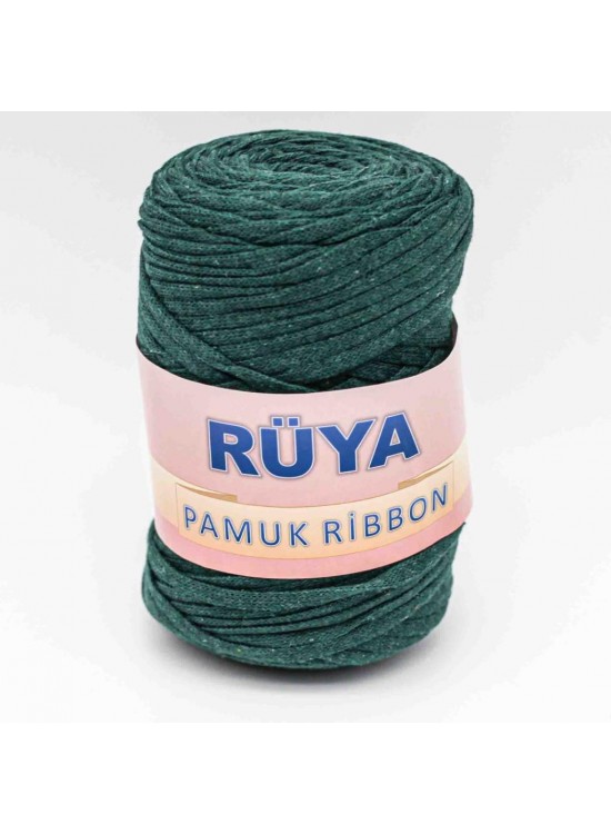 Çanta Aksesuar Yeşil Renk Pamuk Ribbon No:2