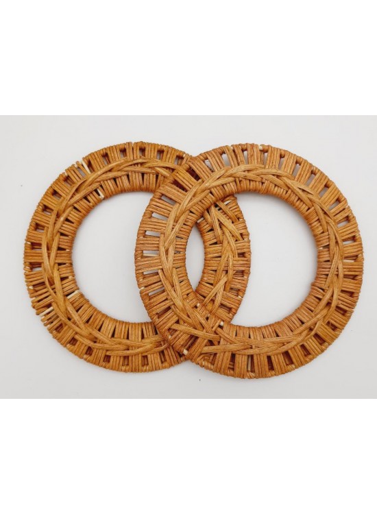 Çanta Aksesuar Yuvarlak Örgülü Koyu Ton Gerçek Bambu Çanta Sapı Çanta Aksesuar Yuvarlak Örgülü Koyu Ton Gerçek Bambu Çanta Sapı